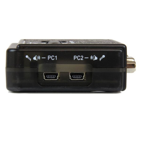 StarTech.com Switch KVM a 2 porte VGA USB con audio e cavi - Commutatore VGA USB a doppia porta