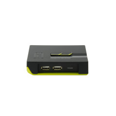 LevelOne KVM-0222 switch per keyboard-video-mouse (kvm) Nero, Verde