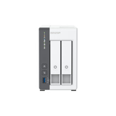 QNAP TS-216G server NAS e di archiviazione Tower Cortex-A Cortex-A55 4 GB HDD Bianco