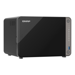 QNAP TS-AI642-8G server NAS e di archiviazione Tower ARM Cortex-A76 8 GB Nero