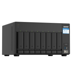 QNAP TS-832PX NAS Tower Annapurna Labs AL324 4 GB DDR4 0 TB QNAP Turbo System Alluminio, Nero