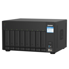 QNAP TS-832PX NAS Tower Annapurna Labs AL324 4 GB DDR4 0 TB QNAP Turbo System Alluminio, Nero