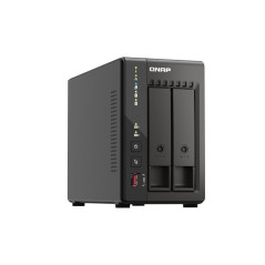 QNAP TS-253E NAS Tower Intel® Celeron® J6412 8 GB 0 TB QNAP QTS Nero