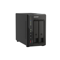 QNAP TS-253E NAS Tower Intel® Celeron® J6412 8 GB 0 TB QNAP QTS Nero