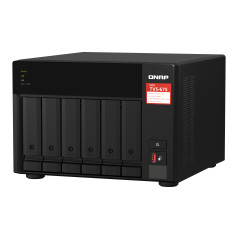 QNAP TVS-675 NAS Tower ZhaoXin KaiXian KX-6000 KX-U6580 8 GB DDR4 0 TB QuTS hero Nero