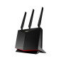 ASUS 4G-AC86U router wireless Gigabit Ethernet Dual-band (2.4 GHz/5 GHz) Nero