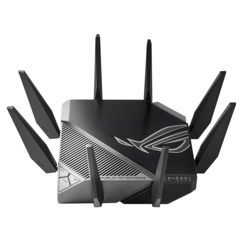 ASUS GT-AXE11000 router wireless Gigabit Ethernet Tri-band (2,4 GHz/5 GHz/6 GHz) Nero