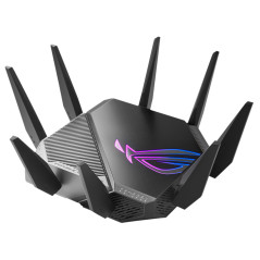 ASUS GT-AXE11000 router wireless Gigabit Ethernet Tri-band (2,4 GHz 5 GHz 6 GHz) Nero