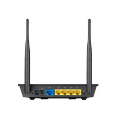 ASUS RT-N12E router wireless Fast Ethernet Nero, Metallico