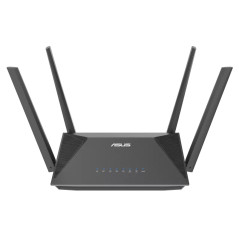 ASUS RT-AX52 AX1800 AiMesh router wireless Gigabit Ethernet Dual-band (2.4 GHz/5 GHz) Nero