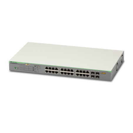 Allied Telesis GS950/28PS Gestito Gigabit Ethernet (10/100/1000) Supporto Power over Ethernet (PoE) Grigio