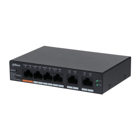 Dahua Technology DH-CS4006-4GT-60 switch di rete Gestito L2 Gigabit Ethernet (10 100 1000) Supporto Power over Ethernet (PoE)