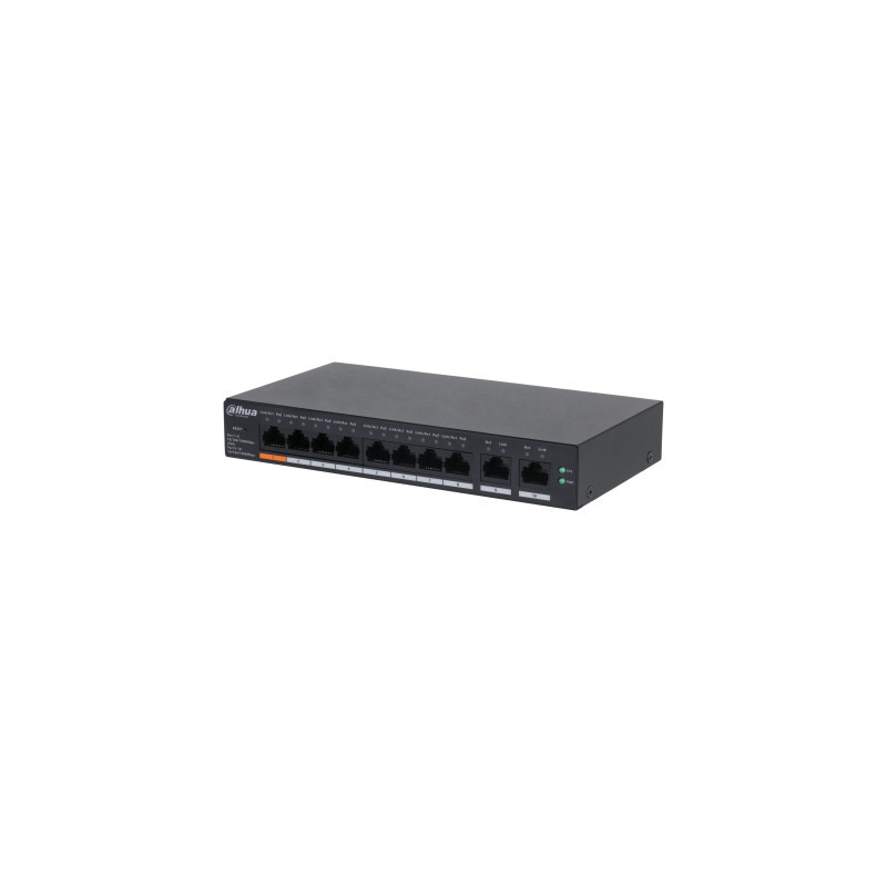 Dahua Technology CS4010-8GT-60 Gestito L2 Gigabit Ethernet (10/100/1000) Supporto Power over Ethernet (PoE) Montaggio da