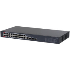 Dahua Technology CS4228-24GT-375 Gestito L2 Gigabit Ethernet (10 100 1000) Supporto Power over Ethernet (PoE) Nero