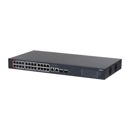 Dahua Technology CS4228-24GT-375 Gestito L2 Gigabit Ethernet (10 100 1000) Supporto Power over Ethernet (PoE) Nero