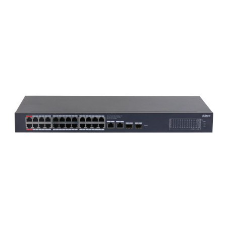 Dahua Technology CS4228-24GT-375 Gestito L2 Gigabit Ethernet (10/100/1000) Supporto Power over Ethernet (PoE) Nero