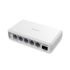 EnGenius EXT1106 switch di rete L2 Gigabit Ethernet (10/100/1000) Supporto Power over Ethernet (PoE) Bianco