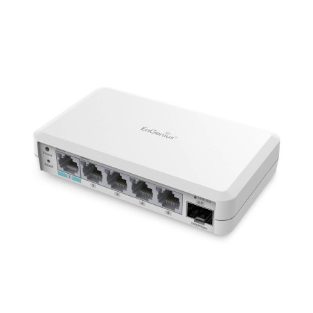 EnGenius EXT1106 switch di rete L2 Gigabit Ethernet (10/100/1000) Supporto Power over Ethernet (PoE) Bianco