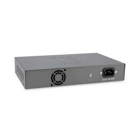 LevelOne GEP-1221 switch di rete Non gestito Gigabit Ethernet (10/100/1000) Supporto Power over Ethernet (PoE) Nero