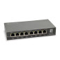 LevelOne GEP-0823 switch di rete Gigabit Ethernet (10/100/1000) Supporto Power over Ethernet (PoE) Nero