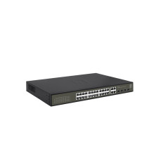 LevelOne GES-2128P switch di rete Gestito L2 Gigabit Ethernet (10 100 1000) Supporto Power over Ethernet (PoE) Nero