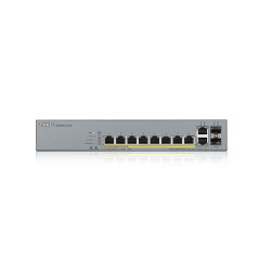 Zyxel GS1350-12HP-EU0101F switch di rete Gestito L2 Gigabit Ethernet (10 100 1000) Supporto Power over Ethernet (PoE) Grigio