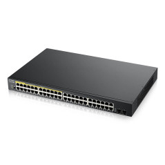 Zyxel GS1900-48HPv2 Gestito L2 Gigabit Ethernet (10 100 1000) Supporto Power over Ethernet (PoE) Nero