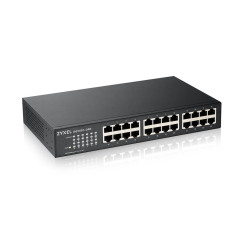 Zyxel GS1100-24E Non gestito Gigabit Ethernet (10 100 1000) Nero