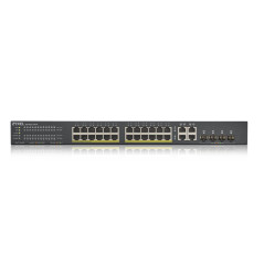 Zyxel GS1920-24HPV2 Gestito Gigabit Ethernet (10 100 1000) Supporto Power over Ethernet (PoE) Nero