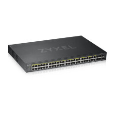 Zyxel GS1920-48HPV2 Gestito Gigabit Ethernet (10 100 1000) Supporto Power over Ethernet (PoE) Nero