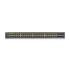 Zyxel GS1920-48HPV2 Gestito Gigabit Ethernet (10/100/1000) Supporto Power over Ethernet (PoE) Nero