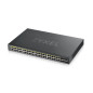 Zyxel GS1920-48HPV2 Gestito Gigabit Ethernet (10/100/1000) Supporto Power over Ethernet (PoE) Nero