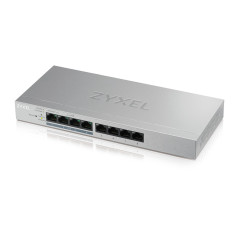 Zyxel GS1200-8HP v2 Gestito Gigabit Ethernet (10 100 1000) Supporto Power over Ethernet (PoE) Grigio