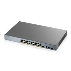 Zyxel GS1350-26HP-EU0101F switch di rete Gestito L2 Gigabit Ethernet (10 100 1000) Supporto Power over Ethernet (PoE) Grigio