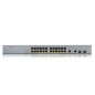 Zyxel GS1350-26HP-EU0101F switch di rete Gestito L2 Gigabit Ethernet (10/100/1000) Supporto Power over Ethernet (PoE) Grigio