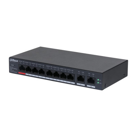 Dahua Technology DH-CS4010-8GT-110 switch di rete Gestito L2 Gigabit Ethernet (10/100/1000) Supporto Power over Ethernet (PoE)