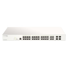 D-Link DBS-2000-28P switch di rete Gestito L2 Gigabit Ethernet (10 100 1000) Supporto Power over Ethernet (PoE) Grigio