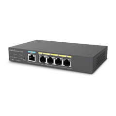 EnGenius EXT1105P switch di rete Gestito L2 Gigabit Ethernet (10 100 1000) Supporto Power over Ethernet (PoE) Nero