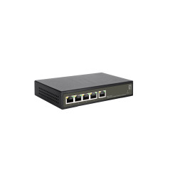 LevelOne GES-2105P switch di rete Gestito L2 Gigabit Ethernet (10 100 1000) Supporto Power over Ethernet (PoE) Nero