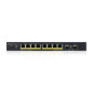 Zyxel GS1900-10HP Gestito L2 Gigabit Ethernet (10/100/1000) Supporto Power over Ethernet (PoE) Nero