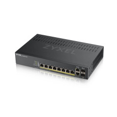 Zyxel GS1920-8HPV2 Gestito Gigabit Ethernet (10 100 1000) Supporto Power over Ethernet (PoE) Nero