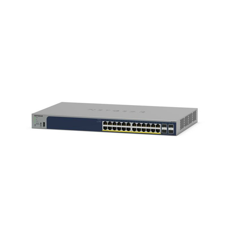 NETGEAR GS728TPP Gestito L2/L3/L4 Gigabit Ethernet (10/100/1000) Supporto Power over Ethernet (PoE) Grigio