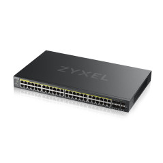 Zyxel GS2220-50HP-EU0101F switch di rete Gestito L2 Gigabit Ethernet (10 100 1000) Supporto Power over Ethernet (PoE) Nero