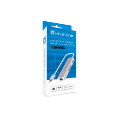 LevelOne USB-0504 scheda di rete e adattatore Ethernet 1000 Mbit s