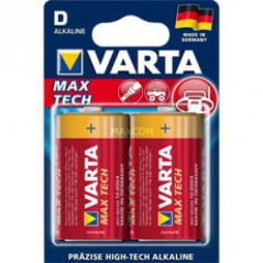 Varta MAX TECH 2x Alkaline D Batteria monouso Alcalino