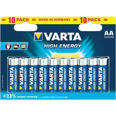 Varta HIGH ENERGY AA Batteria monouso Stilo AA Alcalino