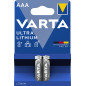 Varta Ultra Lithium, Batteria al litio, AAA, Micro, FR10G445, Blister da 2