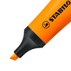 STABILO NEON evidenziatore 1 pz Punta smussata Arancione