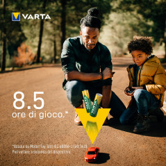 Varta Recharge Accu Power AA 2600 mAh Blister da 4 (Batteria NiMH Accu Precaricata, Mignon, batteria ricaricabile, pronta