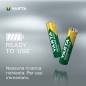 Varta Recharge Accu Power AAA 1000 mAh Blister da 4 (Batteria NiMH Accu Precaricata, Micro, ricaricabile, pronta all'uso)